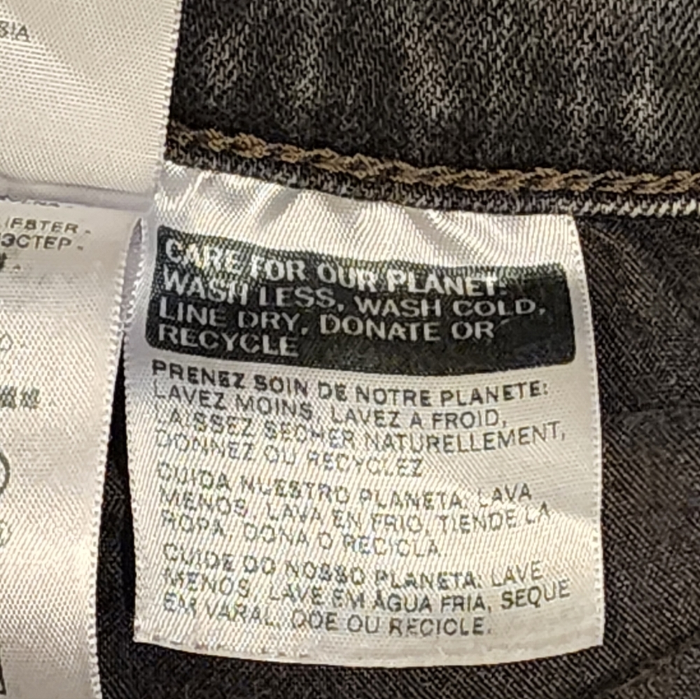 Levis 721 High Rise Skinny Jeans Flag Stone Gray Size W28 L32 - Picture 8 of 14